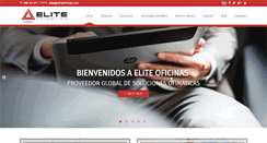 Desktop Screenshot of eliteoficinas.com